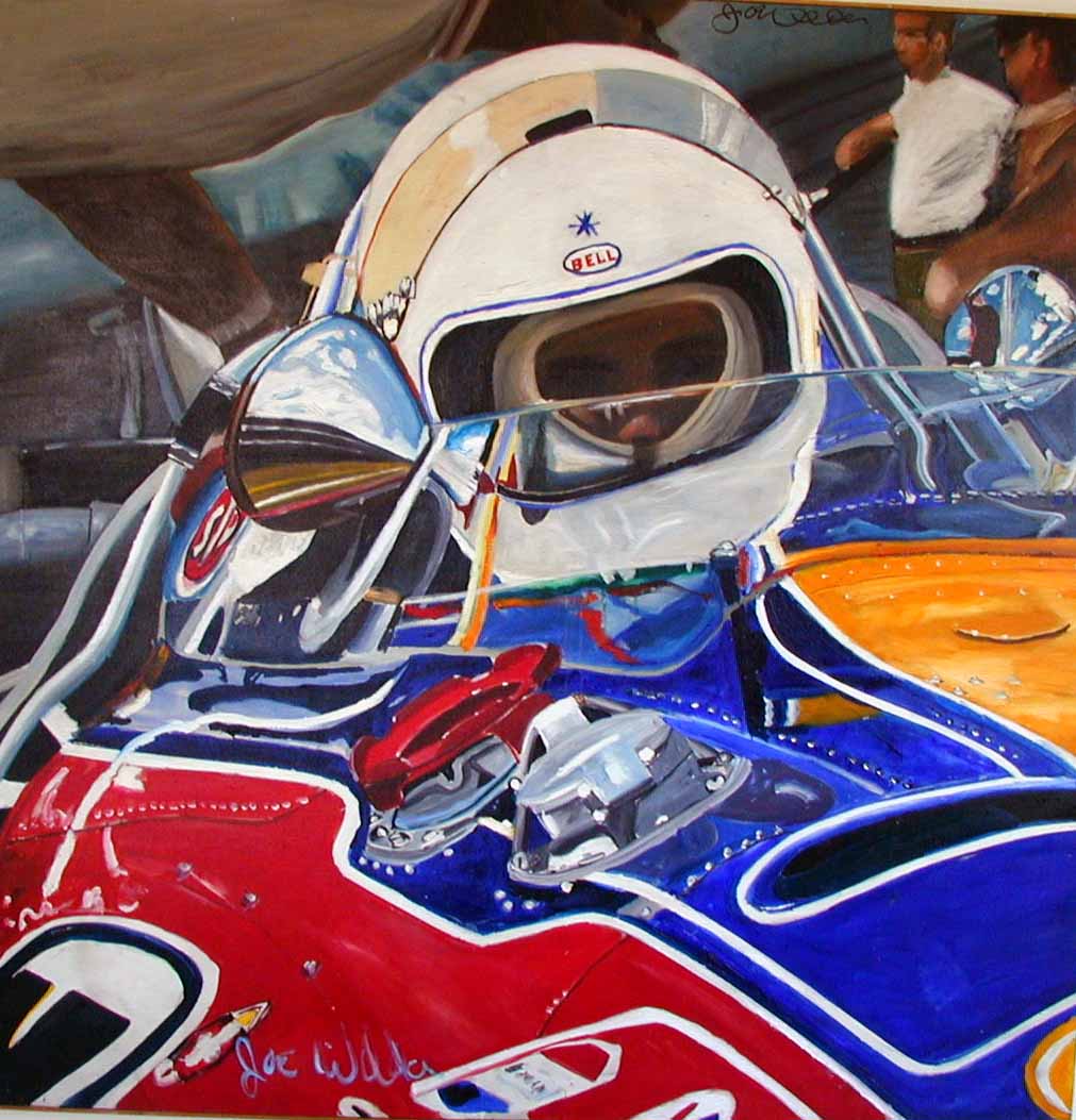 The Art of Race Cars and Race Car Drivers