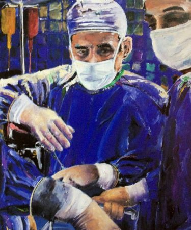 Magic Hands Of A Surgeon Performing Surgery Artwork for sale