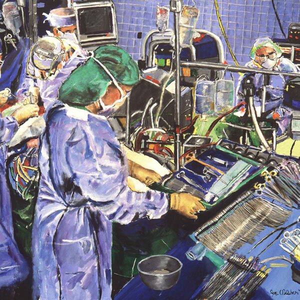 Cardiac Surgery Canvas Print