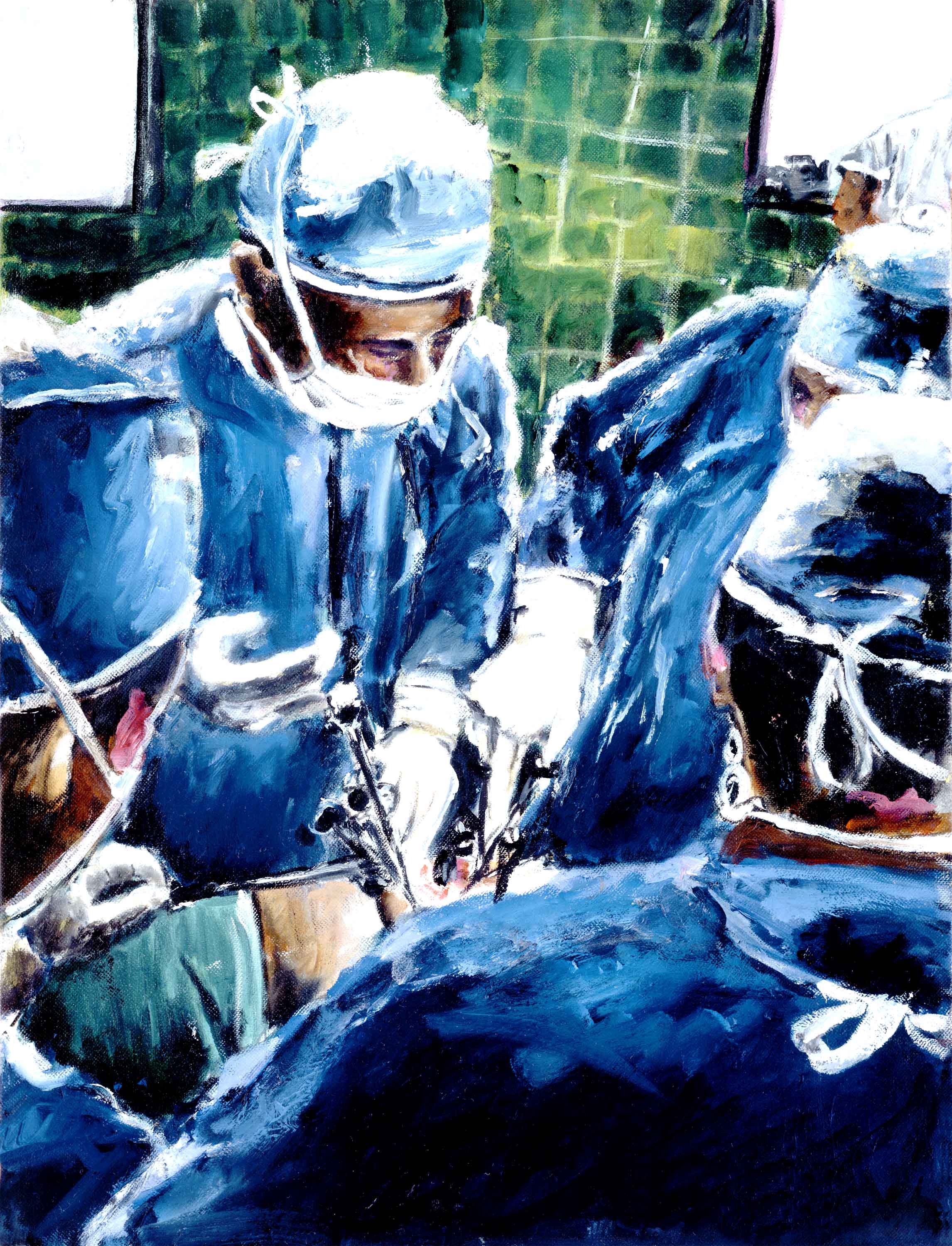 The Surgeons Performing Surgery