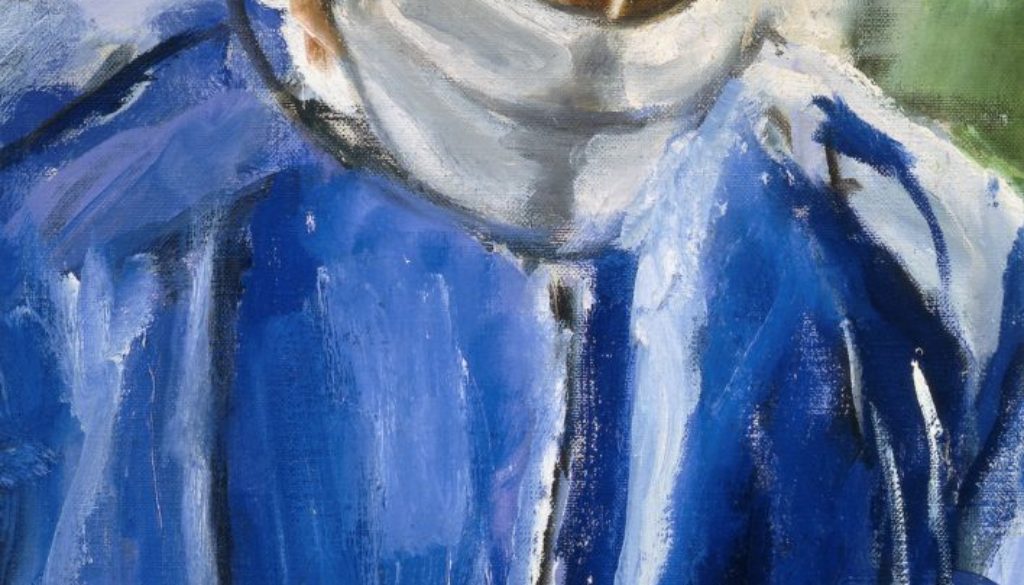 Contemplation Before Surgery painting artwork surgeon