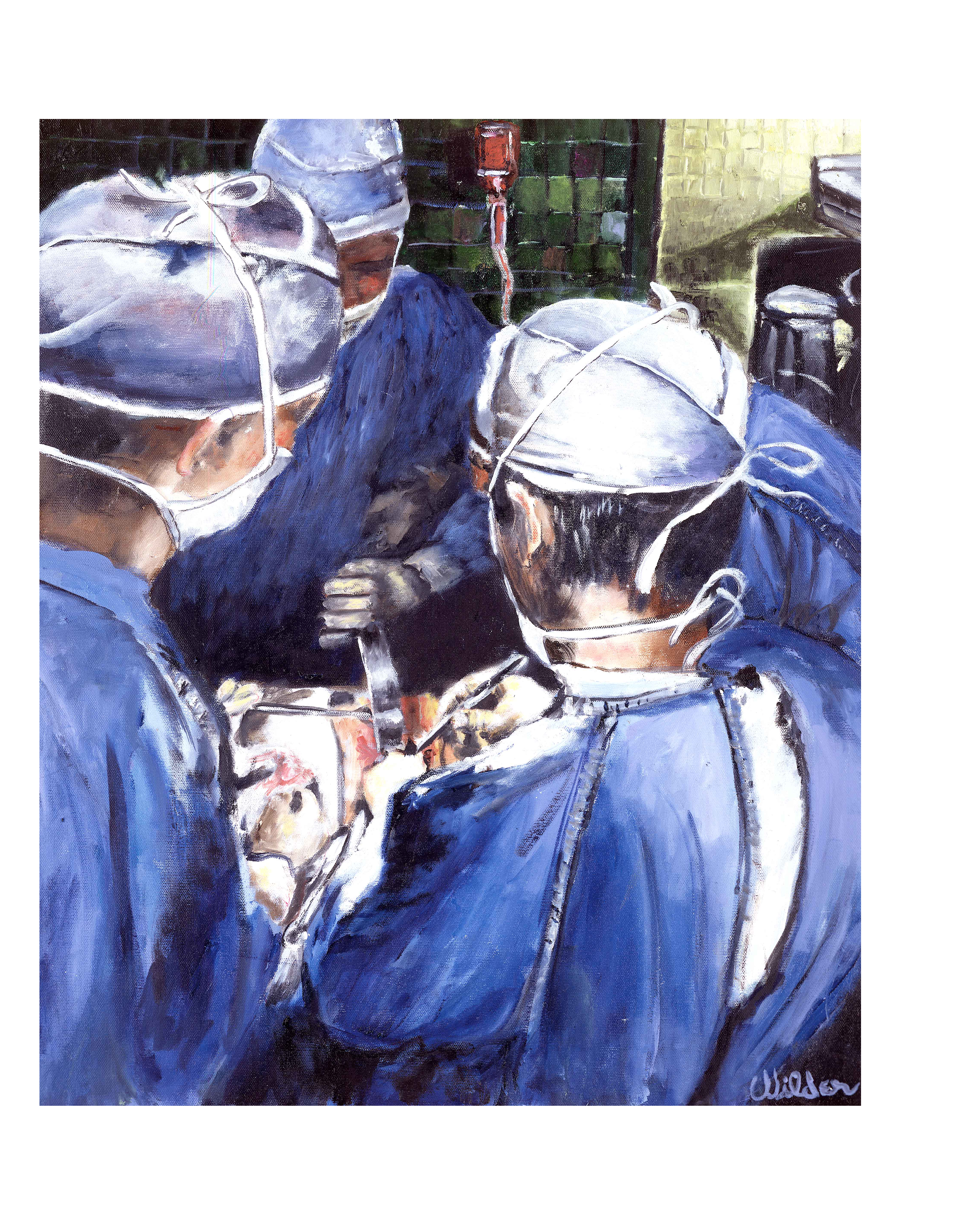 Surgeons Deep in Surgery