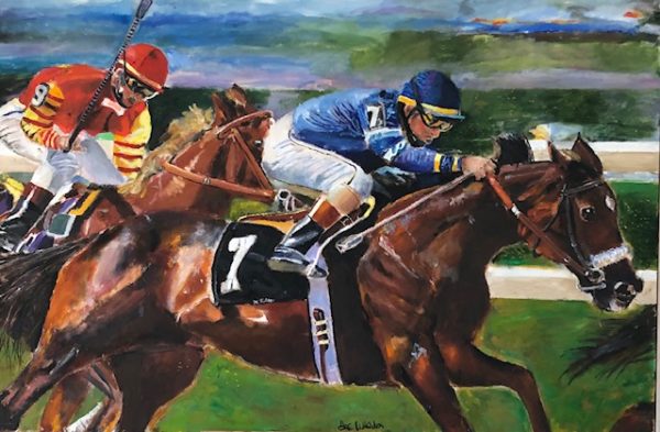 Titled: “Horse Race No. 7 ”