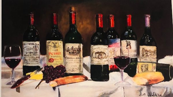Wine Lithograph Art For Walls