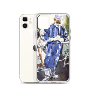 Contemplation Before Surgery iPhone Case