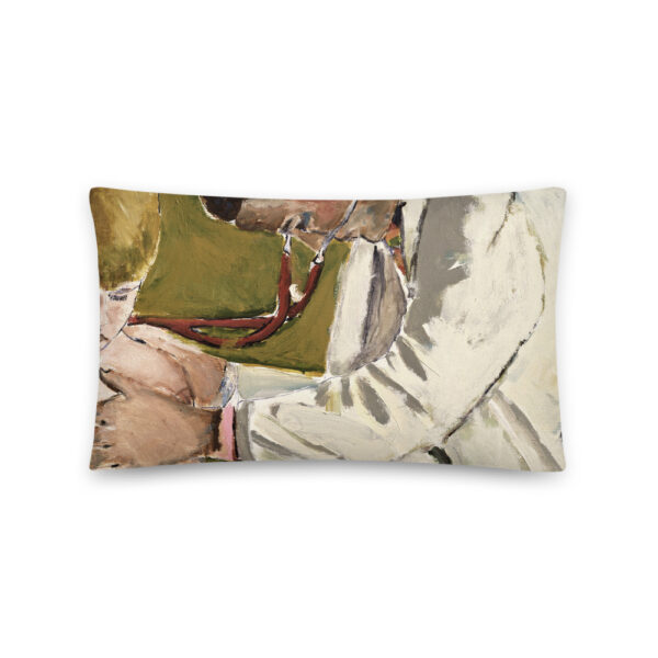 Pediatrician Examining Patient Art Throw Pillow Thank You Gift For Pediatrician