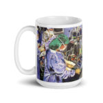 Drinking your morning coffee featuring this vivid art work $16.50