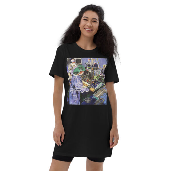 OR Nurse Surgery Organic Cotton T-Shirt Dress