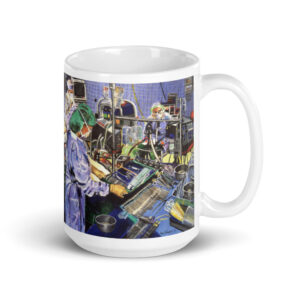Anesthesiologist in Operating Room - Coffee Mug