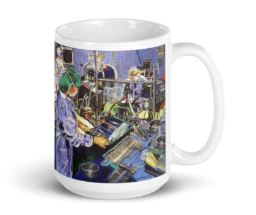 Anesthesiologist in Operating Room Coffee Mug