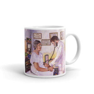 Doctor Examining Patient Coffee Mug Gift For Doctor