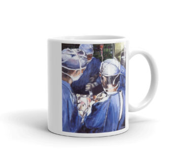 Surgeon Coffee Mug Artwork Surgeon Surgery