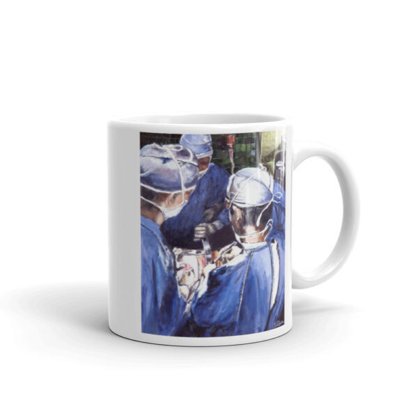 Surgeon Coffee Mug Artwork Surgeon Surgery