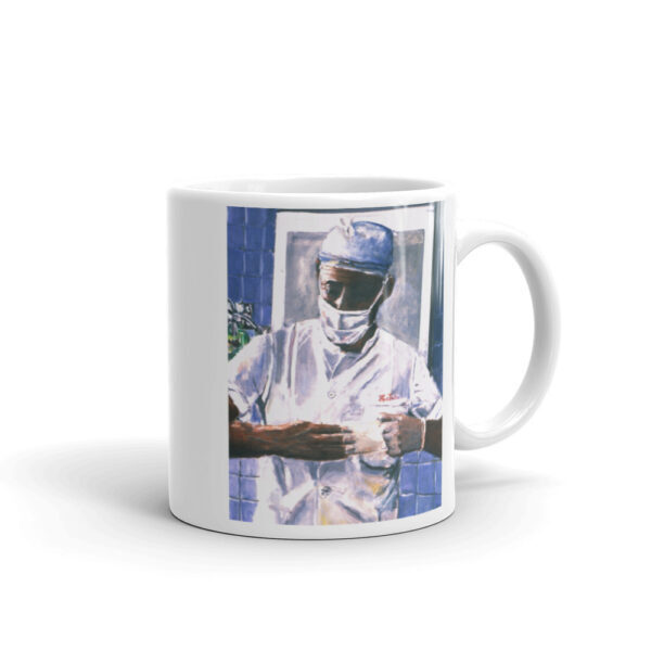 Surgeon Removing Gloves After Surgery Surgeon Coffee Mug Thank You Gift