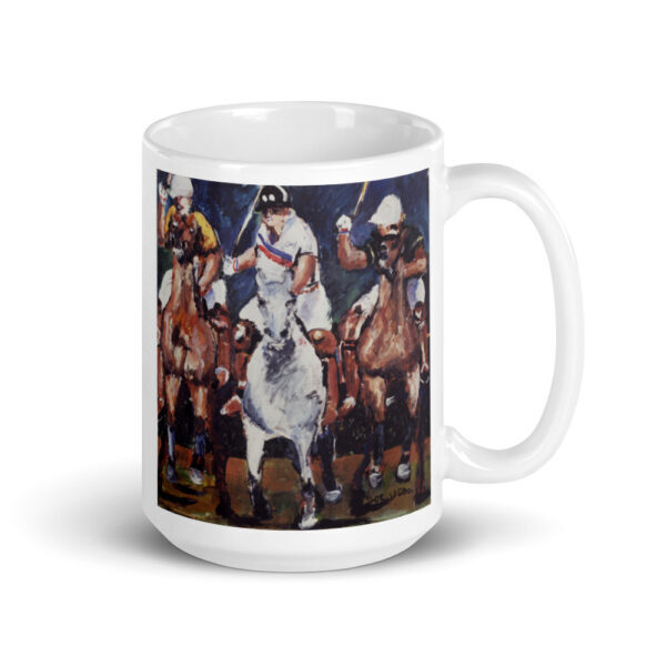 polo player mug gift