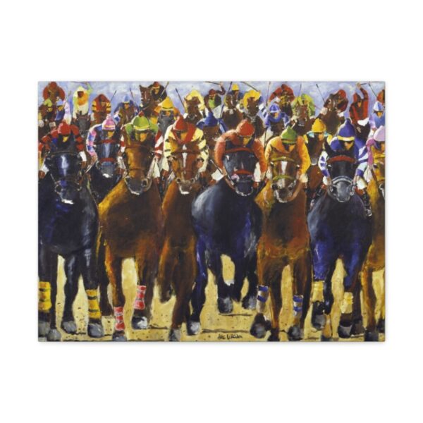 From the Racetrack to Your Living Room Horse Race Canvas Wall Art and Prints