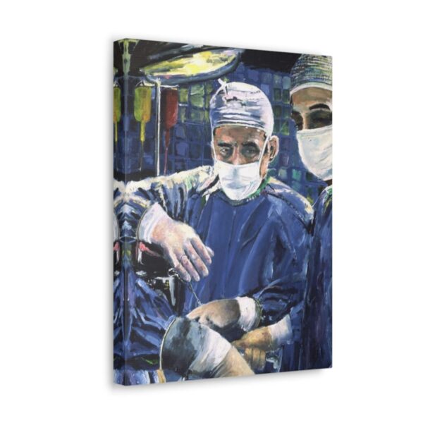 Magic Hands Of Surgeon In Surgery Canvas Wall Art Gift Surgeon